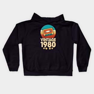 Vintage 1980 T shirt For Women Kids Hoodie